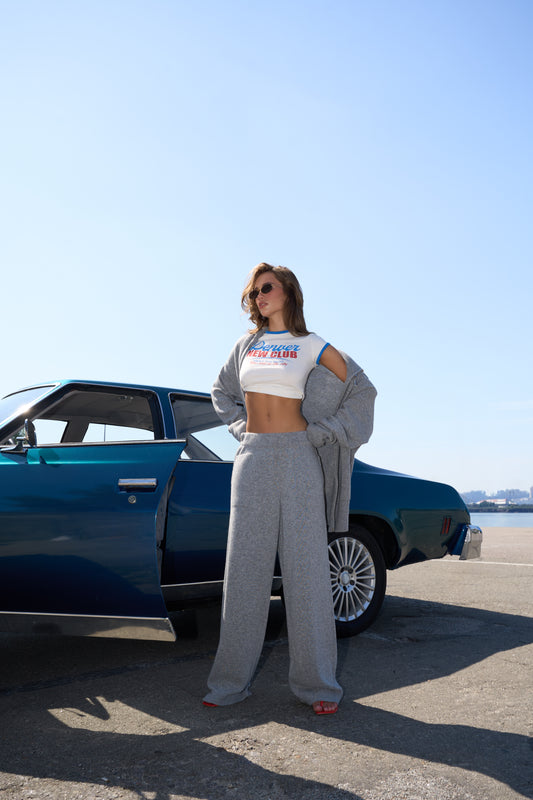 комплект з вовни ягня на блискавці