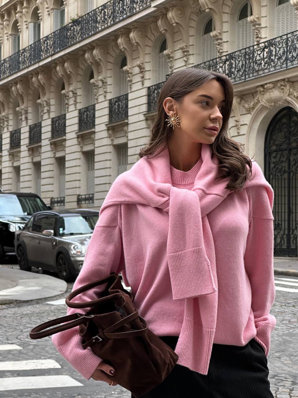 Светр з вовни ягня, рожевий    21023989