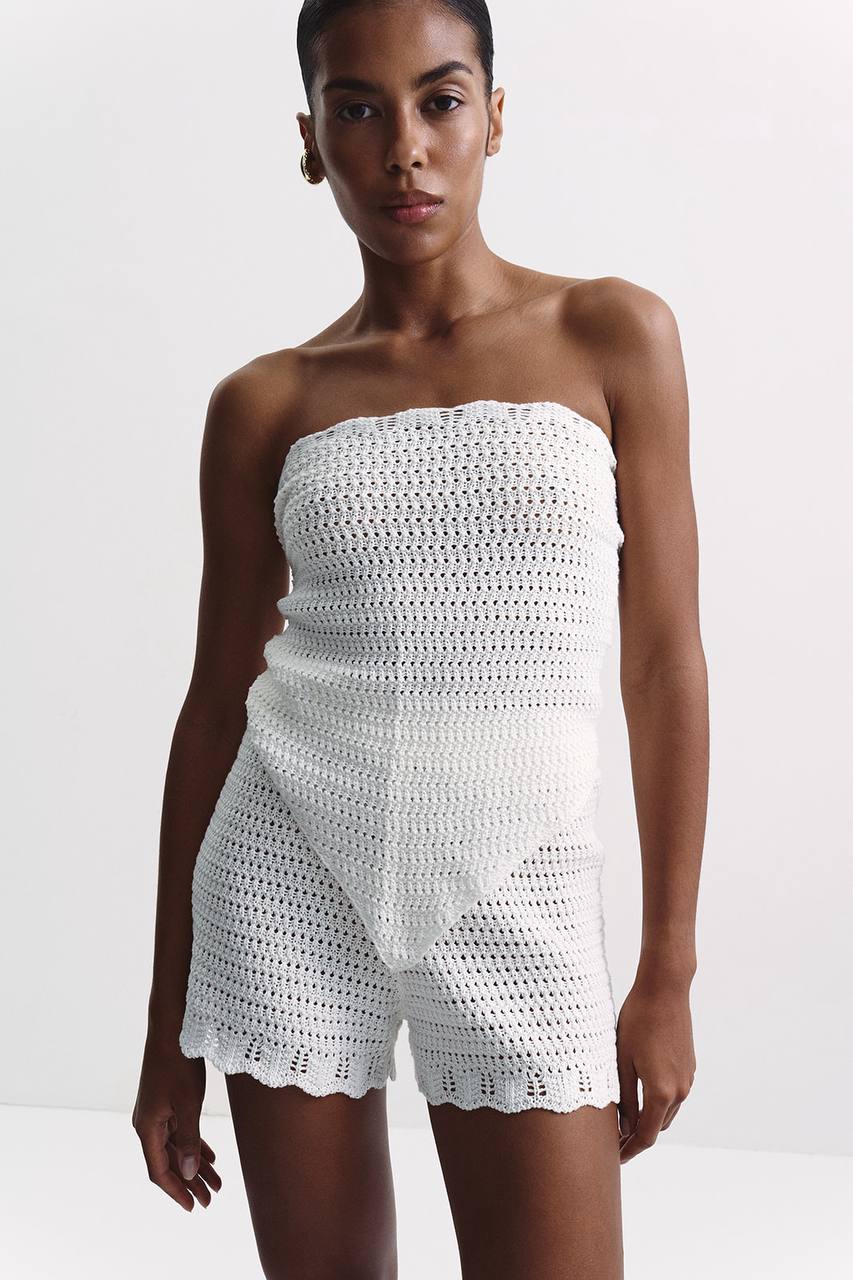 Luna handkerchief, milky
