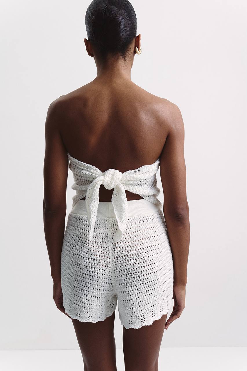 Luna handkerchief, milky