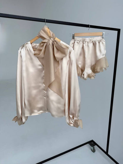 Блуза з віскози, бежевий